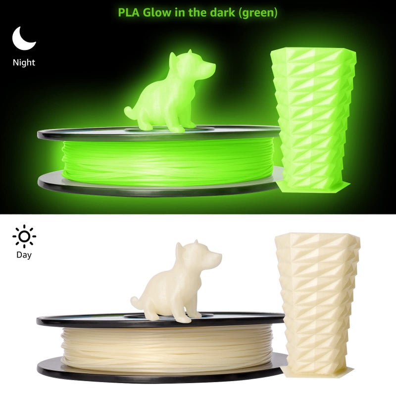 dikale PLA Pro 3D Printer Filament Packs 1.75mm, dikale 12 Packs Assorted Colors, Neatly Wound 500g(1.1lbs) per Spool Refills PLA+, in Total 6KG Bundles, Fit for FDM Ender 3 3D Printer etc - Image 4